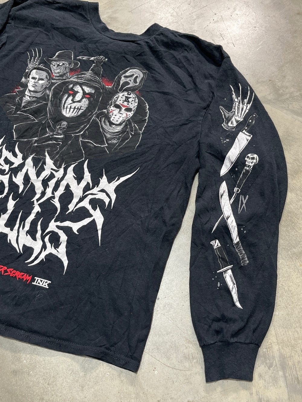 Ice Nine Kills Preowned Medium Long Sleeve T-shirt - Picture 3 of 7
